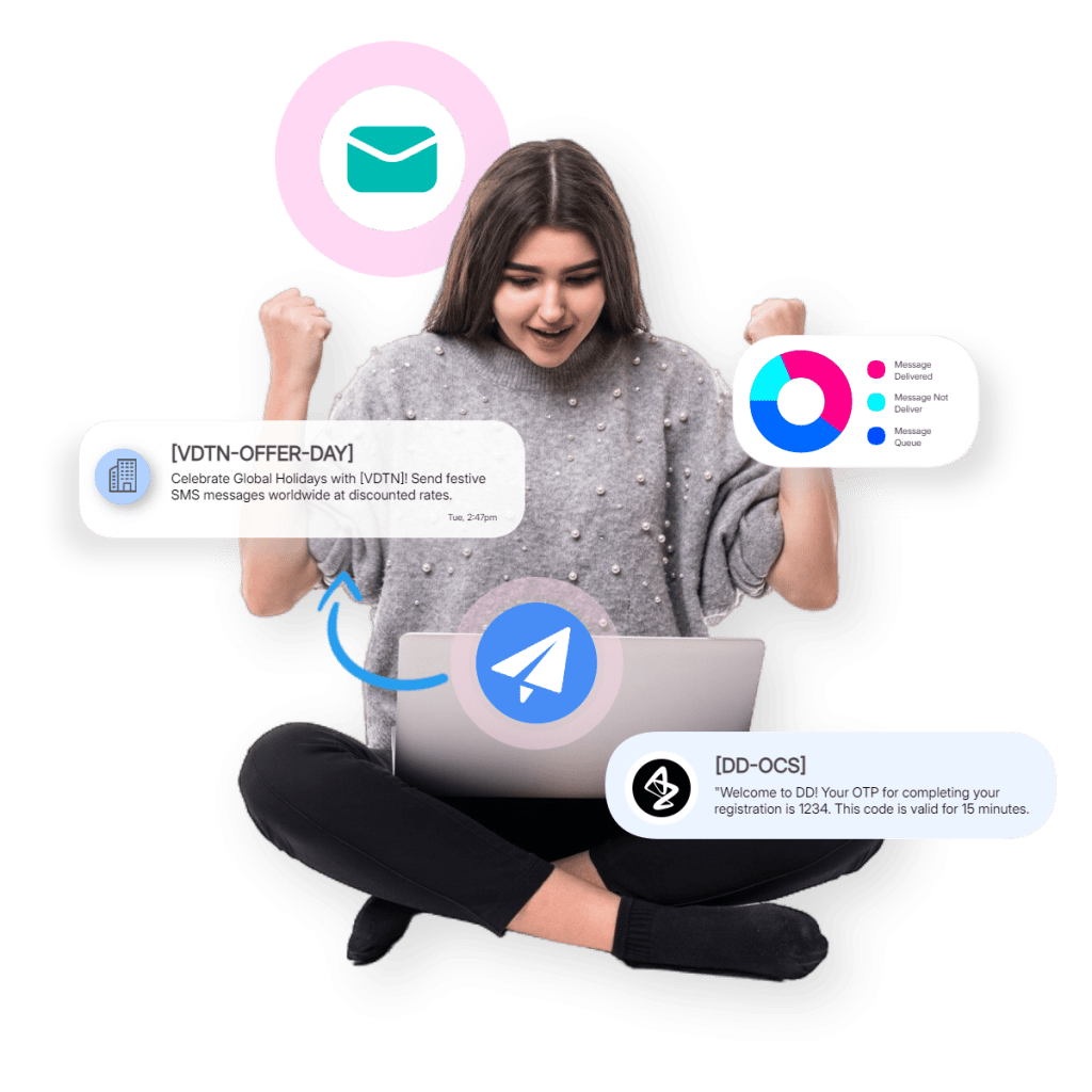 Bulksms text messenger